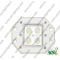 12V 24V LED luz de trabalho, 16W impermeável LED luz de trabalho, IP67 LED luz de trabalho com CE, RoHS